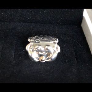 Pandora authentic two tone crab. Brand new
